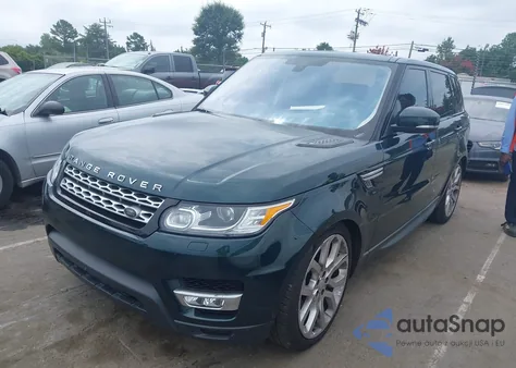 2016 Land Rover Range Rover Sport 3.0L V6 Supercharged Hse z USA, uszkodzony, nr VIN SALWR2PF1GA109151